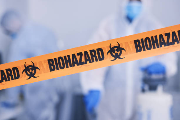 Professional Infectious Disease Decontamination technician working in Hobe Sound, FL